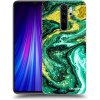 Picasee silikónový prehľadný obal pre Xiaomi Redmi Note 8 Pro - Green Gold