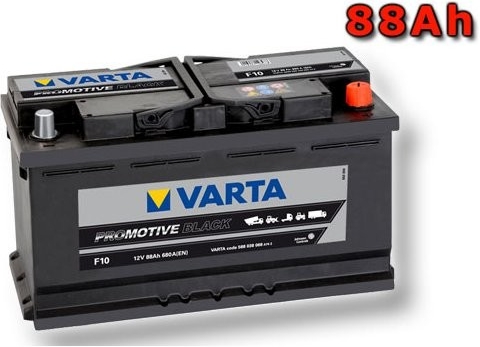 Varta Promotive Black 12V 88Ah 680A 588 038 068