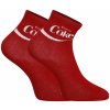 E plus M Detské ponožky Coca Cola červené