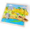 Bigjigs Toys Safari skladačka so zvukom
