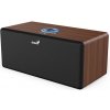 Genius SP-HF505BT, Reproduktor, 20W, Bluetooth 5.3, AUX vstup, slúchadlový výstup, ovládanie hlasitosti, tmavé drevo