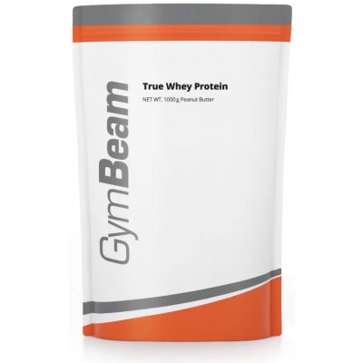 GymBeam True Whey Protein 1000 g, arašidové maslo
