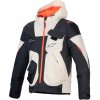 bunda MOGRESS AIR, ALPINESTARS (čierna/mandľová/oranžová) 2025 Veľkosť: S