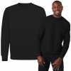 Mikina pánska s dlhým rukávom Stedman ST4300 Sweatshirt Black Opál XS