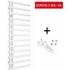 HOPA - Akčný set: radiátor DARVEL biela farba + ventil HYBRID - Farba - Biela, Odporúčaná vykurovacia tyč - 600 W, Rozmer A - 50 cm, Rozmer C - 125 cm, Skutočný rozmer radiátora - 500 x 1230 mm, Typ p