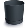 PROSPERPLAST Kvetináč TUBO P 17,8cm antracit