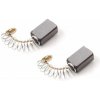 2x uhlíková kefa 5 x 8 x 12 mm pre elektrické náradie nahrádza Bosch 1607014117