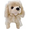 Lamps Psík pudlik na baterky chodí a šteká 16cm