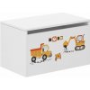 Drevený box na hračky, WORK