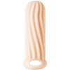 Lola Games Homme Wide Flesh for 11–15 cm, texturovaný návlek na penis 13 x 3,5 cm