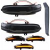 LED DYNAMICKÉ SMEROVKY PLÁVAJÚCE DO ZRKADLA PRE MERCEDES C W203 2001-