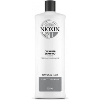 Nioxin Čistiace šampón pre jemné mierne rednúce prírodné vlasy System 1 (Shampoo Cleanser System 1 ) 300 ml