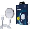 3mk bezdrátová nabíječka - Hardy Wireless Charger 2in1 s funkcí stojánku, 15w, bílá 5903108541152