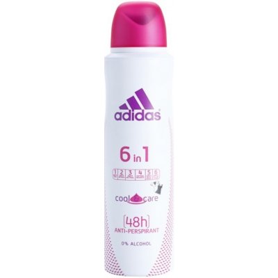 Adidas Cool & Care 48 h 6 v 1 Woman deospray 150 ml od 4,2 € - Heureka.sk