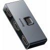 Baseus Matrix 3x HDMI Switch 4K šedý CAHUB-BC0G