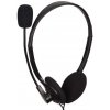 Gembird Stereo headset s mikrofónom, 2 x 3.5 mm miniJack, čierny MHS-123