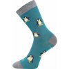 Detské ponožky VoXX - Penguinik tučniaky, petrol Farba: Petrol, Veľkosť: 30-34