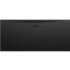 Sprchová vanička obdĺžniková Laufen PRO 200x90 cm liaty mramor čierna H2159530800001