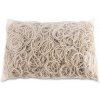 Gumičky Office Products 40mm 1kg biele