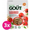 GOODGOUT GOUT Mini bagetky s paradajkami 3x70 g