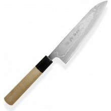 KIYA nůž Gyuto Chef Suminagashi White Damascus 11 layers 180 mm