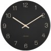 Dizajnové nástenné hodiny 5788BK Karlsson 30cm (8714302696343)