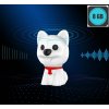 Špionážny hlasový záznamník ukrytý v kľúčenke - Psík s 8 GB pamäťou + Mp3 prehrávač