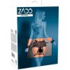 Zado Leather Waist Belt with Hand and Leg Cuffs Black