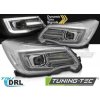 Tuning-tec PREDNÉ SVETLOMETY TUBE LIGHT DRL CHROME pasuje na SUBARU FORESTER IV 13-18
