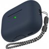 AhaStyle silikónový obal s pútkom pre AirPods Pro 2 - tmavomodrý - možnosť vrátiť tovar ZADARMO do 30tich dní
