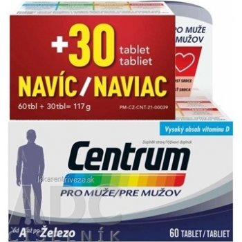 CENTRUM pre mužov SPRING PROMO 60+30 tabliet