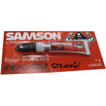 SAMSON SUPER GLUE EXTRA sekundové lepidlo 3g od 0,53 € - Heureka.sk