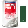 Chemolak Chemopur E U2081 5301 zelená stredná - Vrchná polyuretánová farba na kov, betón, drevo 0,8l