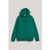 Gant REG TONAL SHIELD FULL ZIP HOODIE DEEP GREEN