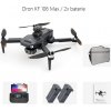 Visu Dron KF106 MAX / 6K Full HD kamera / WiFi / GPS / 3osý Gimbal / Aktívne vyhýbanie prekážkam / 3000 metrov Počet baterií: 2 baterie 660841