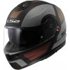 LS2 Helmets Skladacia prilba so slnečnou clonou | LS2 FF908 STROBE II | Motocyklová prilba Flip Up | Motocyklová prilba Flip Up | Certifikát ECE 22.06 | 2XL (63-64cm)
