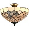Stropné svietidlo Tiffany HEKA Ø41