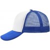 Myrtle Beach (Daiber) 5 panelová šiltovka MB070 - Biela / kráľovská modrá | uni