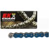 EK CHAIN qX-krúžková reťaz EK 520 SRX2 120 L Mettalic Blue