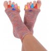 Happy Feet HF02 Adjustačné ponožky Multicolor M (Zdravotné farebné adjustačné ponožky Happy feet - MULTICOLOR)