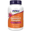 NOW® Foods NOW Advanced Gamma E Complex (komplex vitamínu E), 120 kapsúl