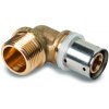 BLANSOL PEX / Multipex lisovacie koleno s prechodom na závit 90° - 16x1/2