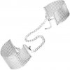 Désir Métallique Silver Metallic Mesh Handcuffs