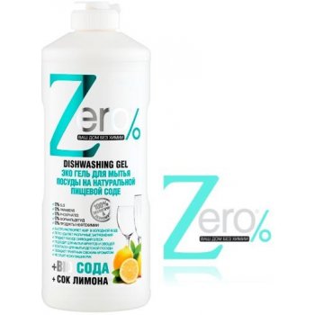 Zero ECO gél na umývanie riadu - sóda citrónová štava 500 ml