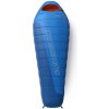 Crossroad MIRAGE 210 Páperový spací vak, modrá, 210 cm - pravý zips