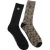 Converse Camo Crew Half Cushion 2 Pack E1303B/Black/Brown Camo 43-46