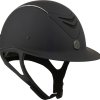 OneK Prilba jazdecká Avancé matt chrome black