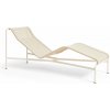 HAY Lehátko Palissade Cord Chaise Longue, cream white