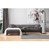 Atelier Del Sofa Petra rohová pohovka – Antracitová