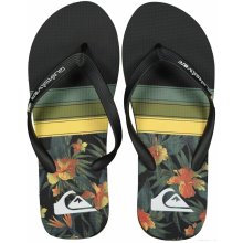 Quiksilver Molokai Art SL XKYG/Black/Yellow/Green